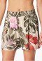 Pantaloni corti viscosa tessuto fiori multicolore Mix+ Relax