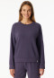 Sweat-shirt Interlock indigo - Mix+Relax