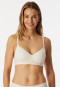 Soft bra with cup off-white - Unique Cotton