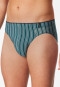 Supermini briefs green striped - Long Life Soft