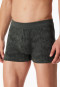 Shorts Interlock vert foncé imprimé - Fine Interlock