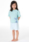 Pigiama corto onde pesce turchese - Kids Nightwear