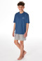 Pigiama corto Karors blu atlantico - Teens Nightwear