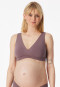 Bustier Schwangerschaftswäsche mauve - Unique Maternity