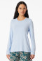 Shirt long-sleeve light blue - Mix+Relax