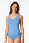 Top confezione da 2 azzurro/crema - Modal Essentials