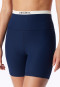 High Waist Biker Shorts Doppelripp admiral - SCHIESSER Active