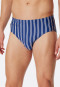 Swimming trunks briefs knitware striped off-white - Classic Swim