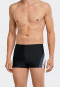 Badehose Wirkware recycelt seitliche Streifen schwarz - Nautical Active