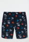 Badeshorts Webware recycelt LSF40+ Palmen multicolor - Aqua