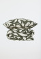 Bed linen 2-piece soft flannel green - SCHIESSER Home