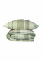 Bed linen set two-piece Renforcé green chequered - SCHIESSER Home