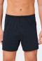 Boxer lot de 2 jersey noir/bleu foncé - Boxershorts Multipack