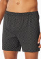 Boxershorts 2er-Pack Jersey uni / schwarz gemustert - Boxershorts Multipacks
