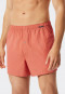 Boxershorts 2er-Pack Karomuster dunkelblau/orange - Fun Prints
