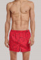 Confezione da 2 boxer in tessuto con fantasia con palme e salvagente blu denim/rosso - Fun Prints