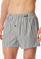 Boxershorts 2er-Pack Webware uni/ gestreift - Boxershorts Multipacks