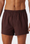 Boxer shorts 2-pack woven fabric solid striped multicolored - Boxershorts Multipacks