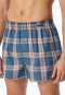 Boxershorts 2er-Pack Webware uni & kariert - Boxershorts Multipacks