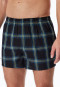 Boxer confezione doppia in tessuto a motivi a quadretti multicolore - Boxershorts Multipacks