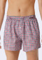 Boxers lot de 2 matière tissée uni carreaux multicolore - Fun Prints