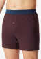 Boxer imprimé rouge - Comfort Fit