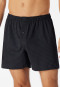 Boxer shorts jersey black patterned - Cotton Casuals