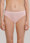 Bikini brief lace pink - Modal and Lace