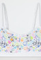 Bustier jersey hearts multicolor patterned - Seamless