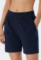 Pantalon court bleu foncé - Mix+Relax