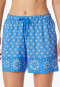 Hose kurz Ikat-Muster aquarium - Mix+Relax