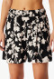 Pantalon court en viscose tissée Fleurs multicolores Mix+Relax