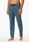 Hose lang khaki bedruckt - Mix+Relax
