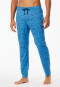 Long nautical printed indigo pants - Mix+Relax