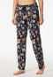 Pantalon long noir imprimé - Mix+Relax