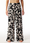 Pantalon long viscose-matière tissée fleurs multicolores Mix+Relax
