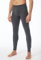 Hose lang wärmend dunkelgrau meliert - Casual Warming