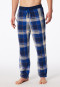 Pants long woven fabric royal chequered - Mix+Relax
