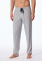 Pantaloni lounge lunghi in jersey grigio melange - Mix + Relax