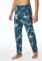 Lounge pants long Organic Cotton multicolored patterned - Mix+Relax