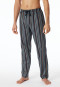 Pantaloni Lounge lunghi in tessuto cotone biologico a strisce multicolore - Mix+Relax