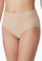 Midi panty 2-pack organic cotton sand - 95/5