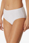 Confezione da 2 slip midi cotone biologico bianco - 95/5