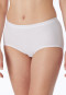 Midi briefs fine rib white - Luxury