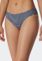 Mini bikini bottoms stripes dark blue - Mix & Match Reflections