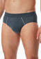 Minislip blau-meliert - Comfort Fit