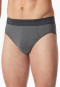 Mini slip in Organic Cotton a fantasia antracite - Comfort Fit