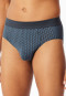 Minislip Organic Cotton gemustert graphit - Comfort Fit