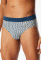 Minislip Organic Cotton gemustert silber - Comfort Fit