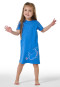 Camicia da notte a maniche corte whale aquarium - Girls World